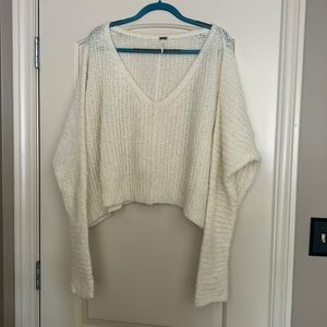 Free People cropped sweater